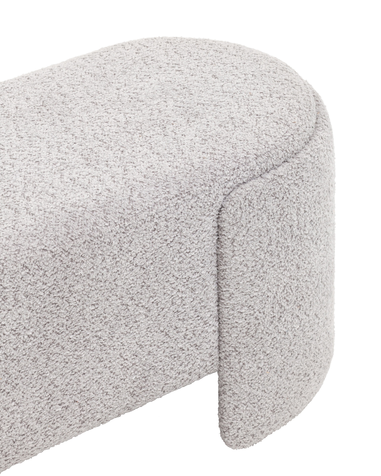 Банкетка Taks букле светло-серый Stool Group