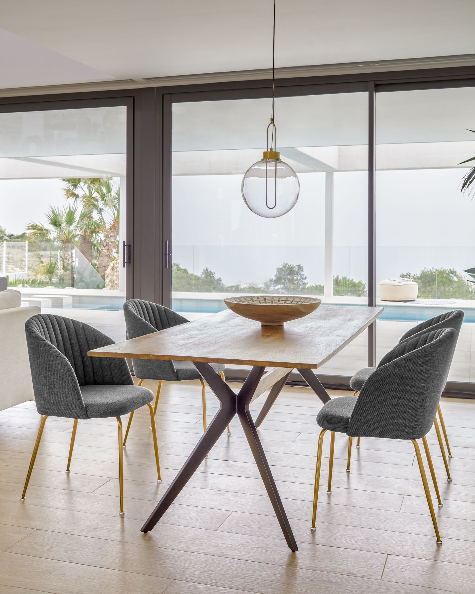 Стол Amethyst 160х90 античный дуб La Forma (ex Julia Grup)