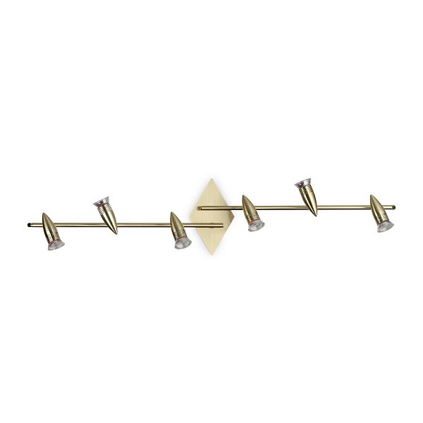 Потолочный светильник Ideal Lux ALFA PL6 OTTONE 287805