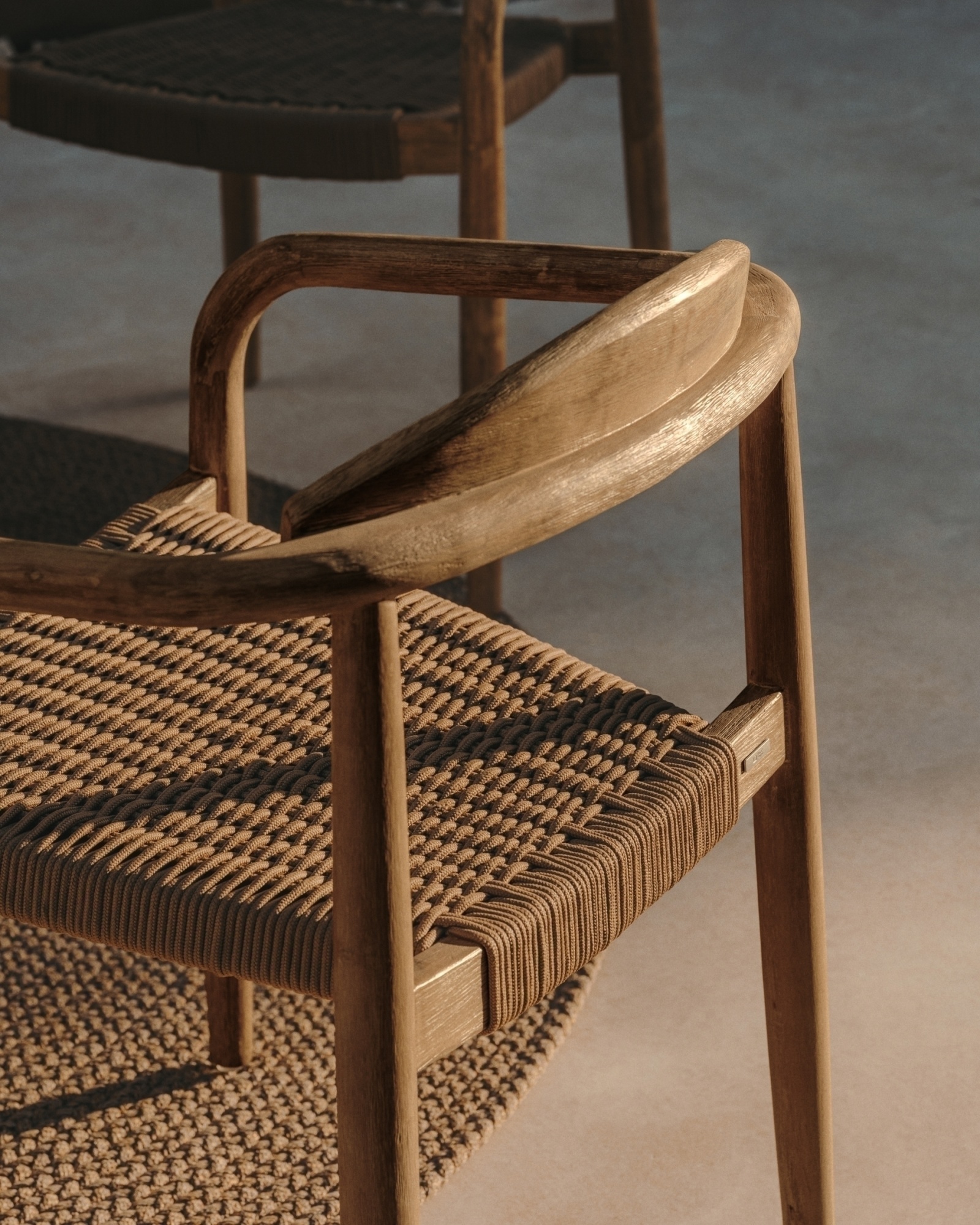 Стул Glynis эвкалипт бежевый La Forma (ex Julia Grup)