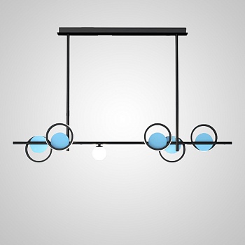 Потолочный светильник ANSTEN L1 Blue Black by ImperiumLoft