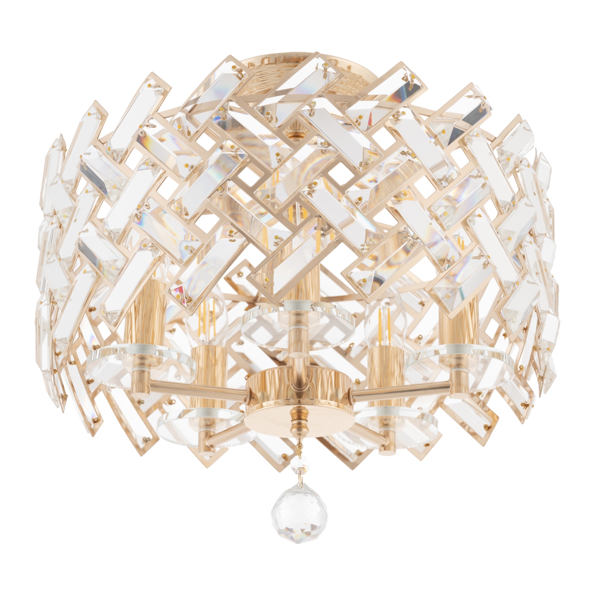 Люстра 377019/5/50/390 GD Arte Milano