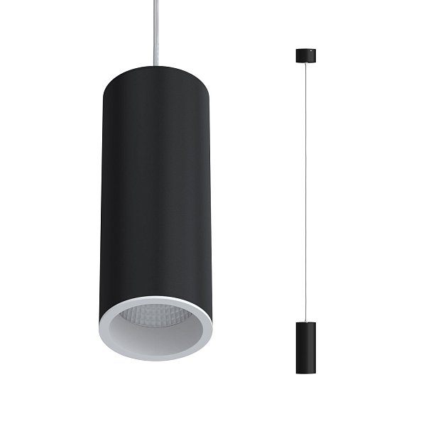 Подвесной светодиодный светильник Ledron SLC7391/7W-P Black-White