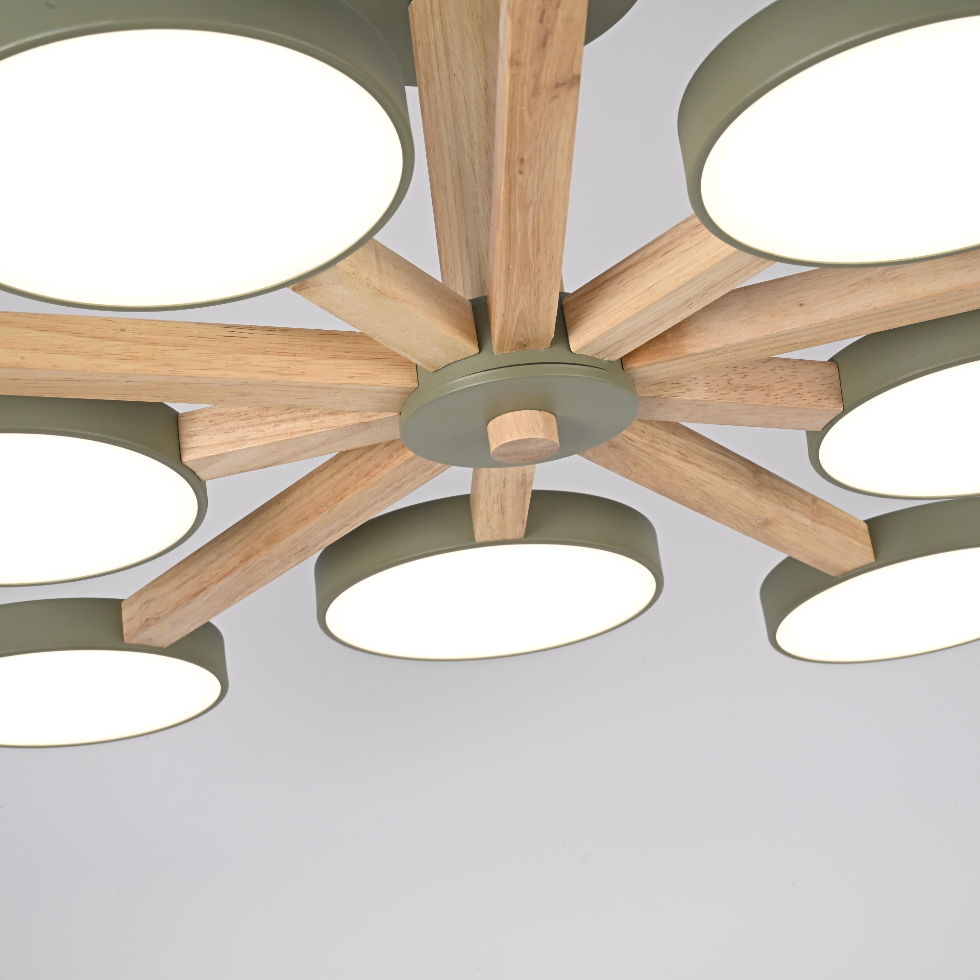 Потолочный светильник TURNA L10 Khaki by ImperiumLoft