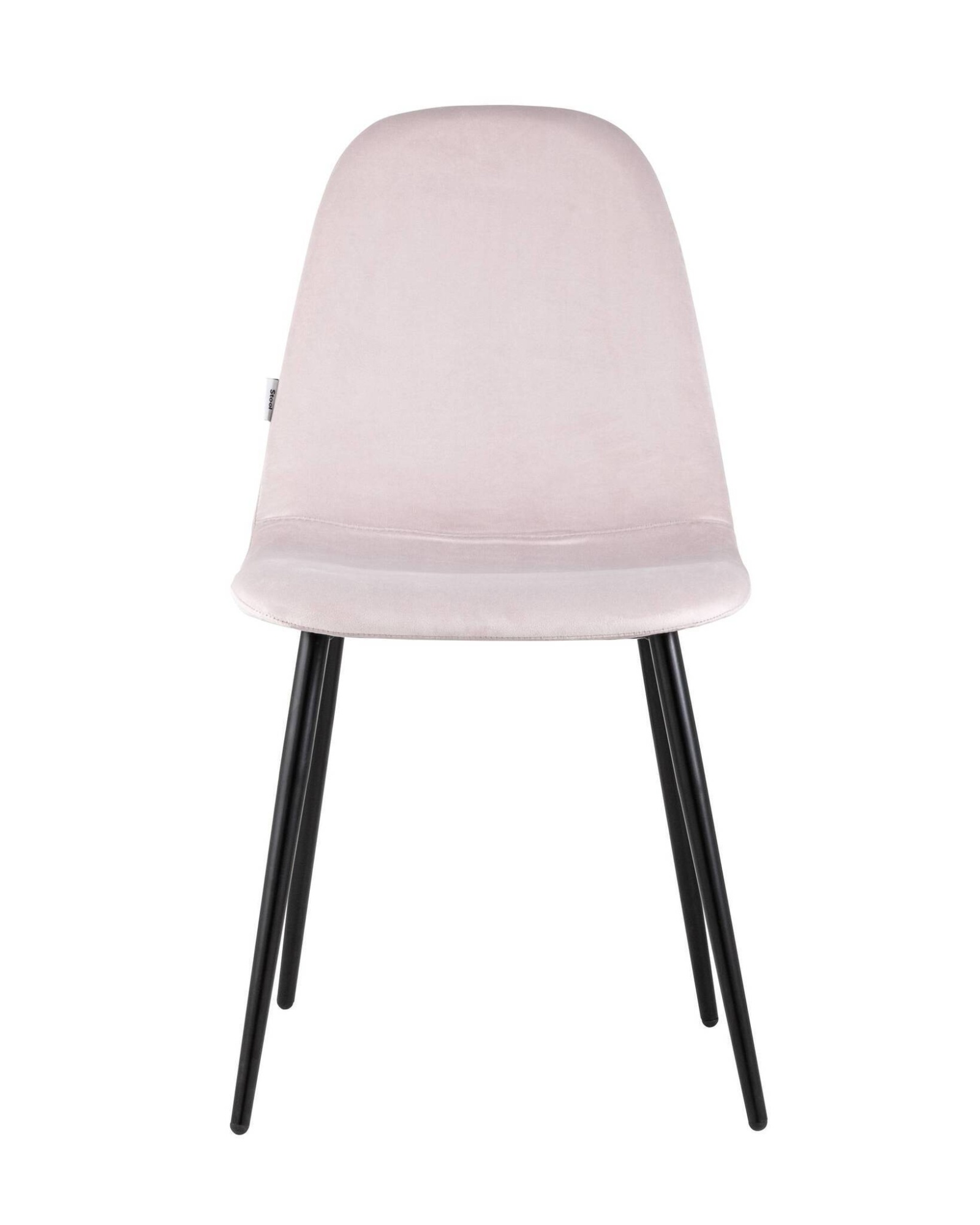 Стул Норман велюр светло-розовый Stool Group