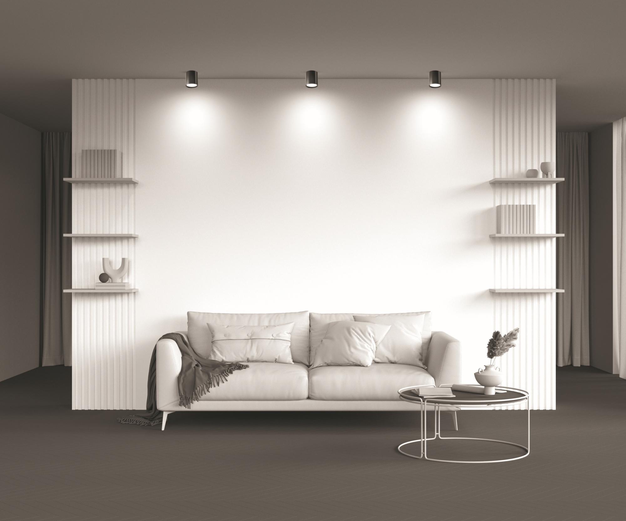 Потолочный светильник Technical C086CM-GX53-MRD-B