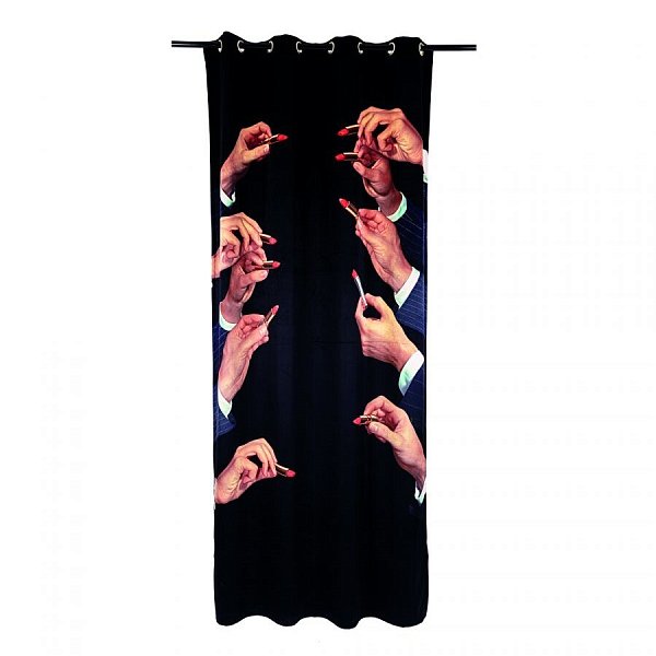 Штора Seletti Lipstick Black 02413