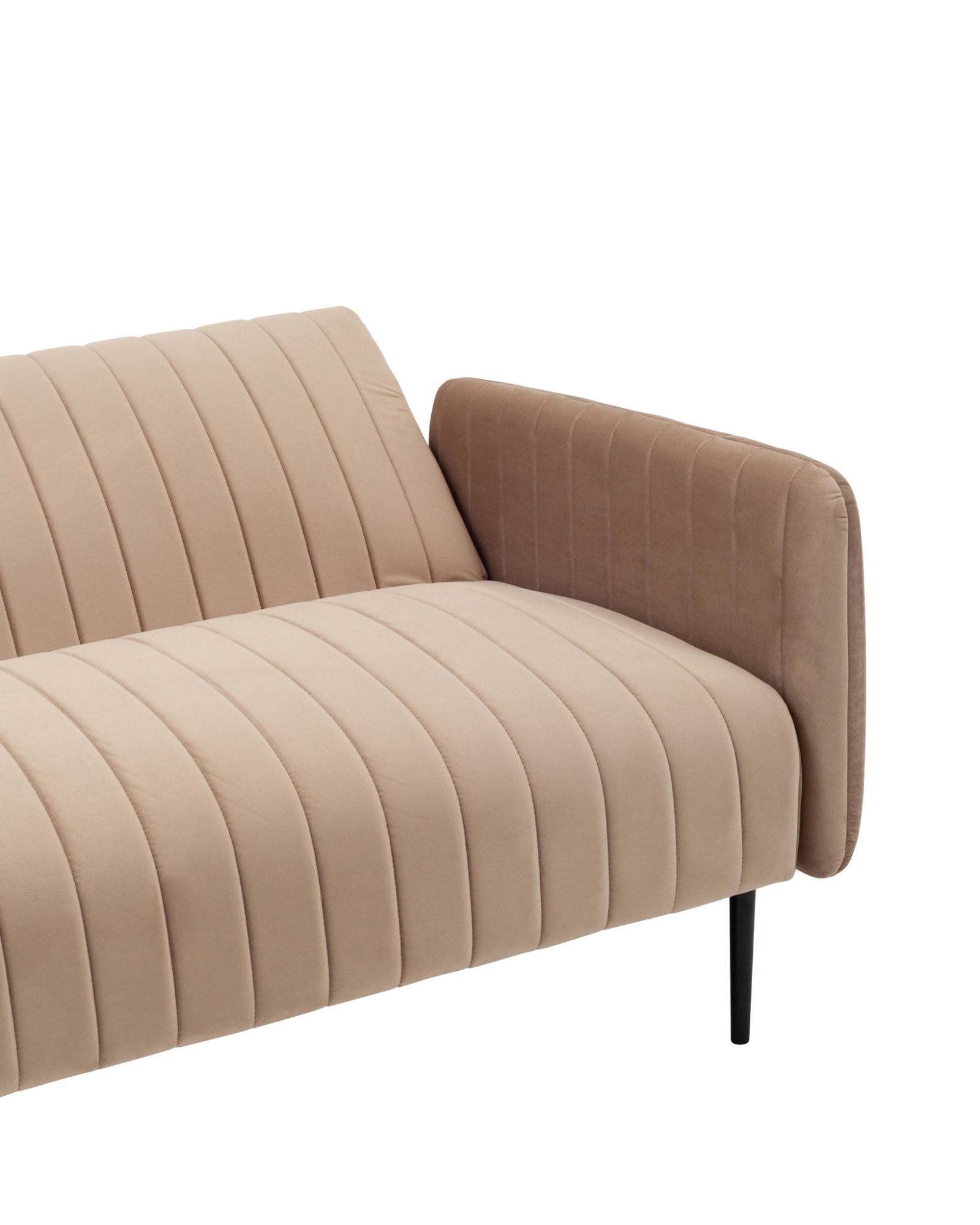 Диван прямой Дрезден велюр бежевый Stool Group