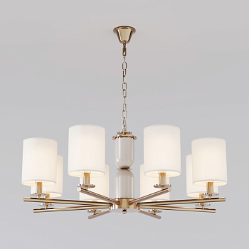 Подвесная люстра Eurosvet 60146/8 латунь