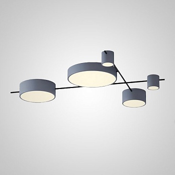 Потолочная люстра CHUTE С Grey by ImperiumLoft