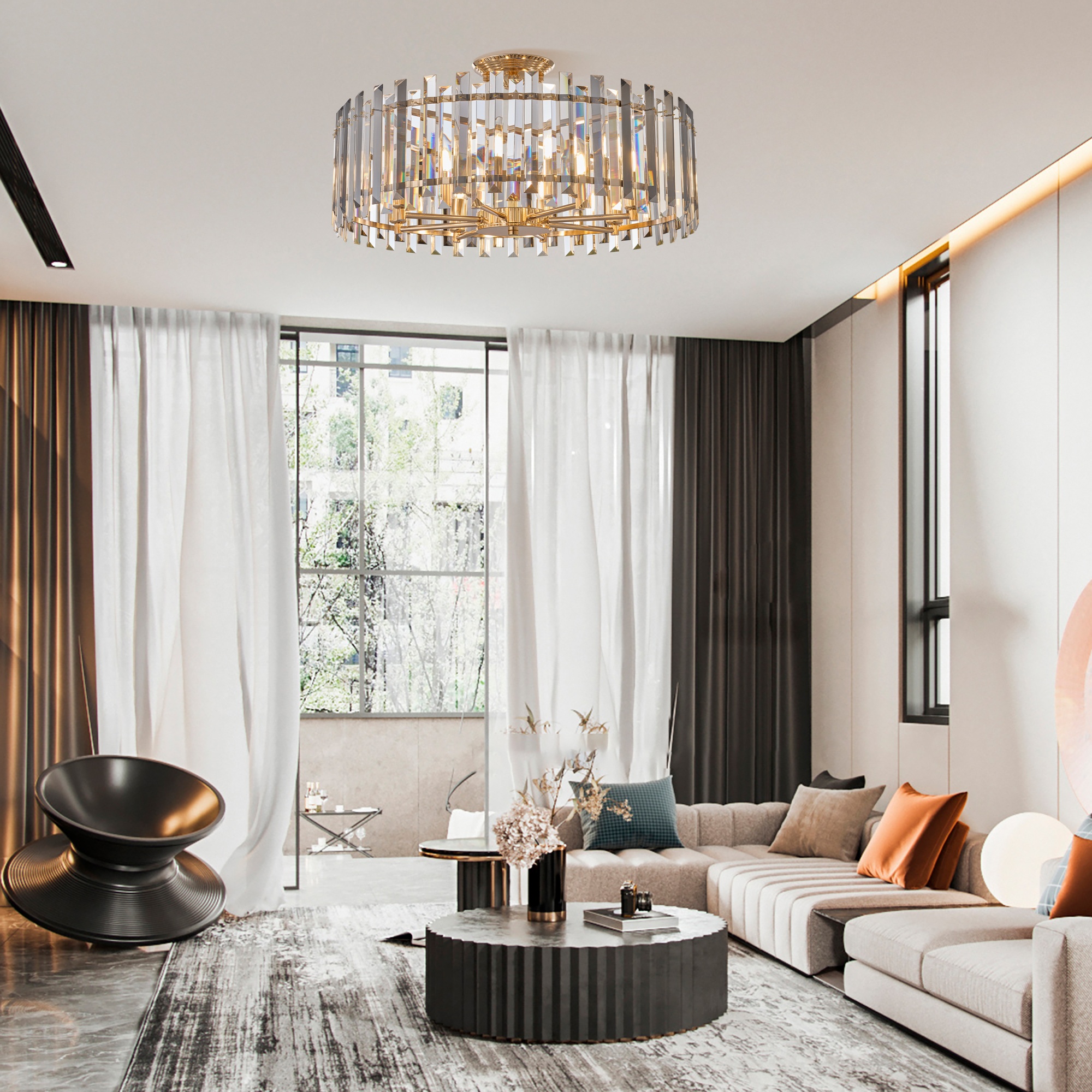 Люстра 375209/8/80/580 GD Arte Milano