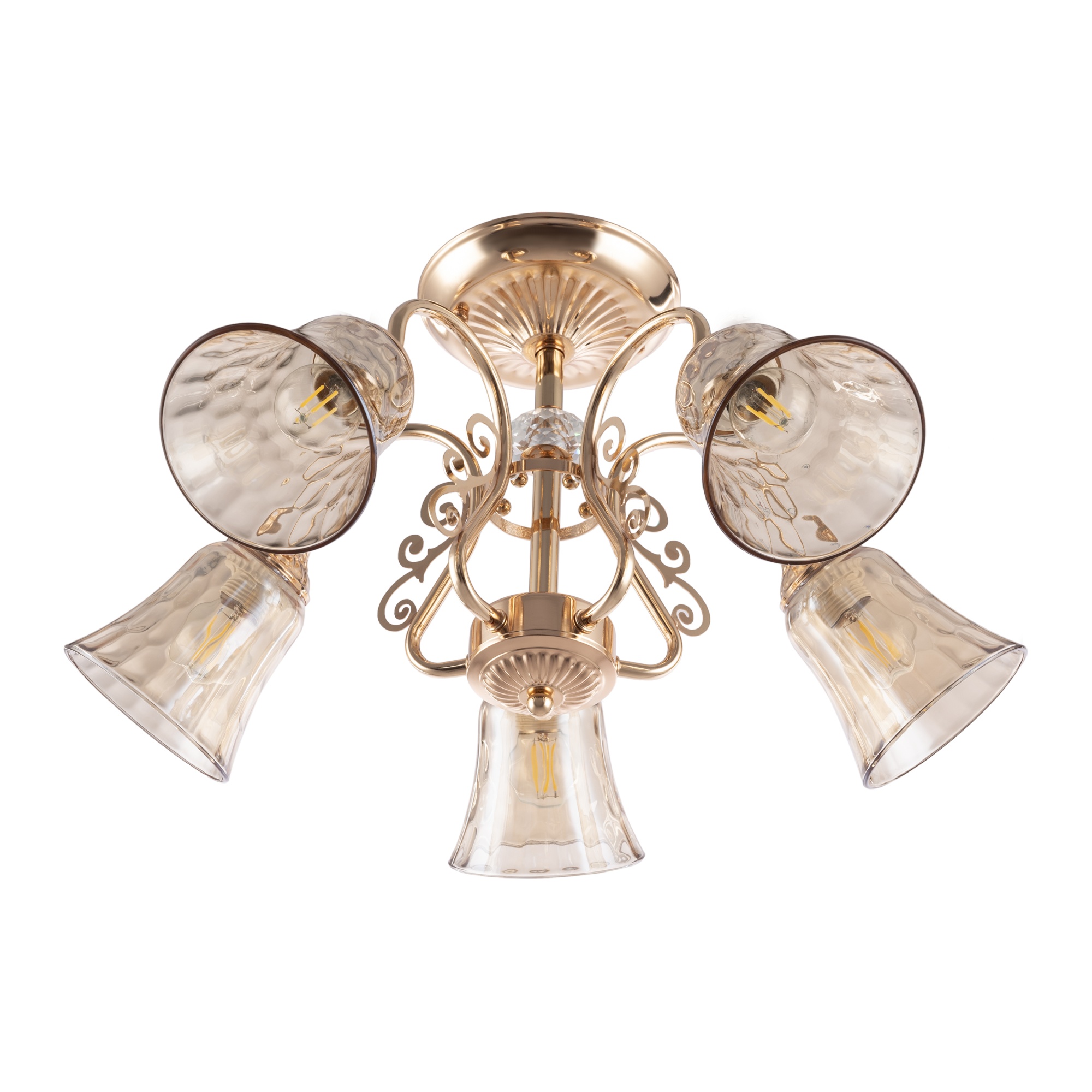 Люстра с плафонами 340800/5 FGD Arte Milano