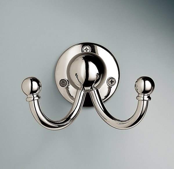 Крючок Restoration Hardware Vintage Polished Nickel