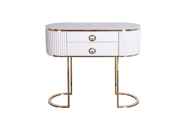 Консоль Luchiano с мраморной столешницей Garda Decor 77IP-GD010-KONS