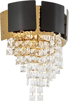 Бра Lumina Deco LDW 7045-2 BK+GD