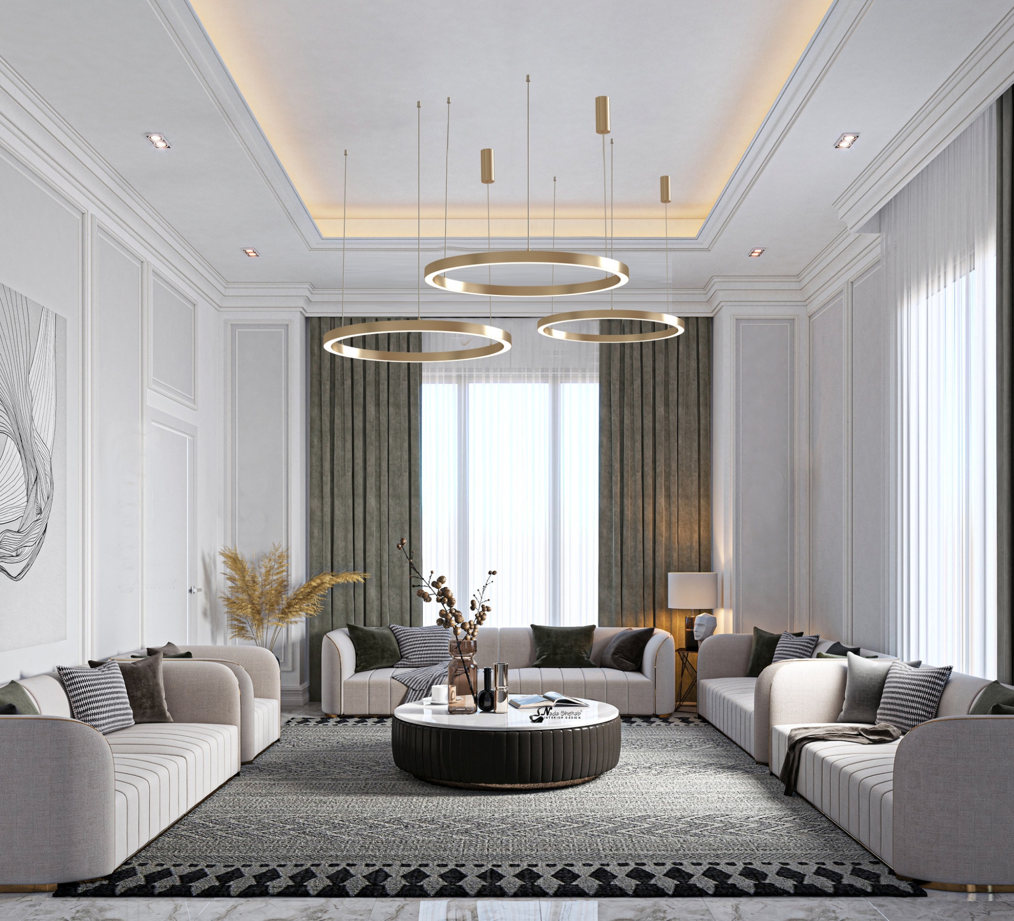 Люстра Milosh tendence 0685CL-48GD