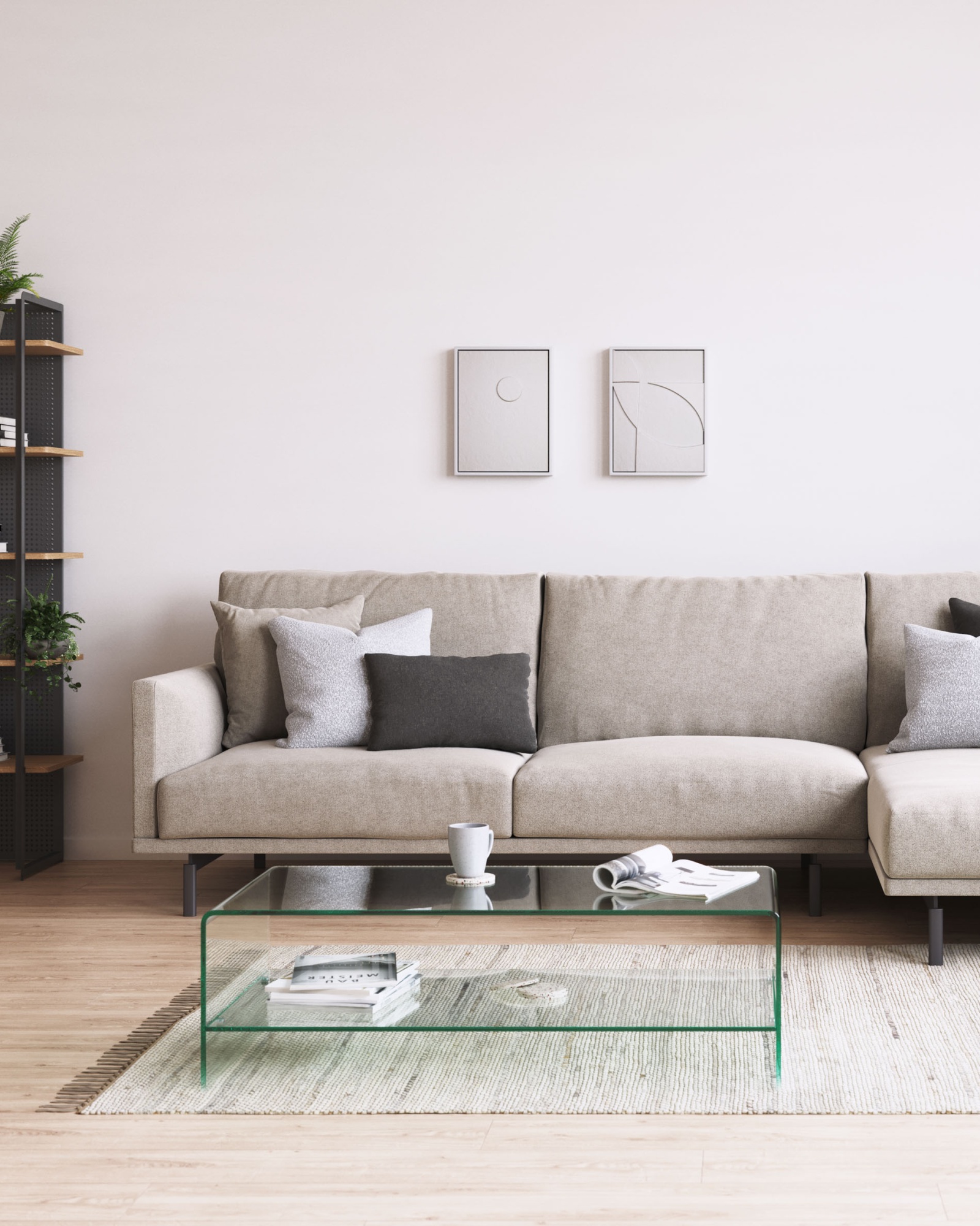 Стеклянный столик Burano La Forma (ex Julia Grup)