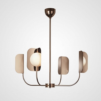 Люстра на штанге Chandeliers LEAF D80 by ImperiumLoft