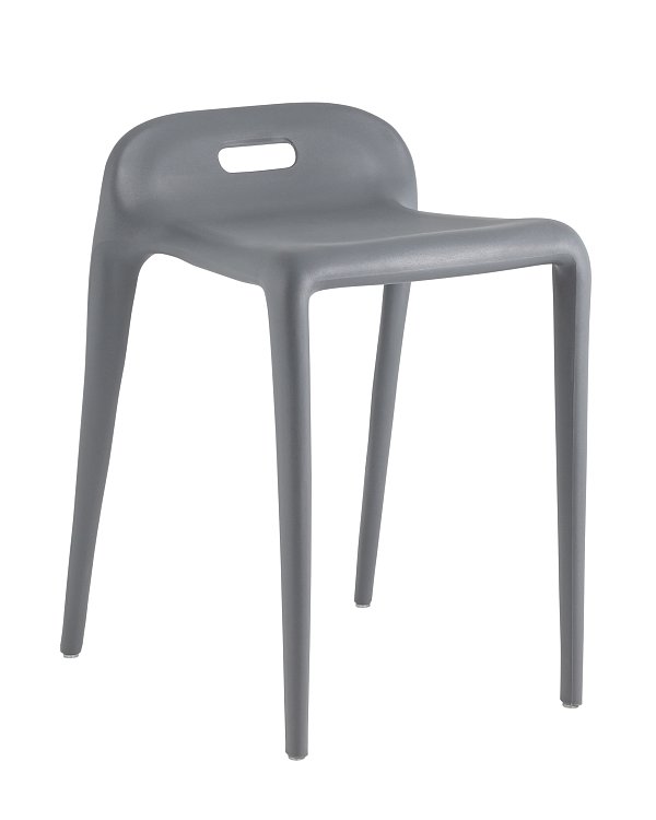 Табурет Sletten пластик серый Stool Group
