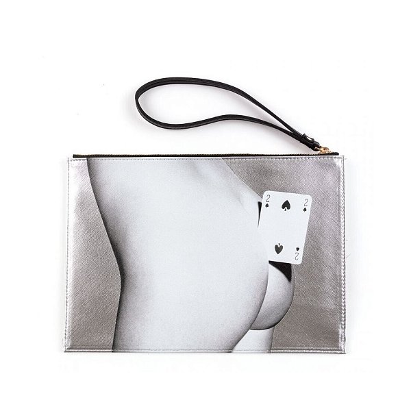 Клатч Seletti Two of spades 02580