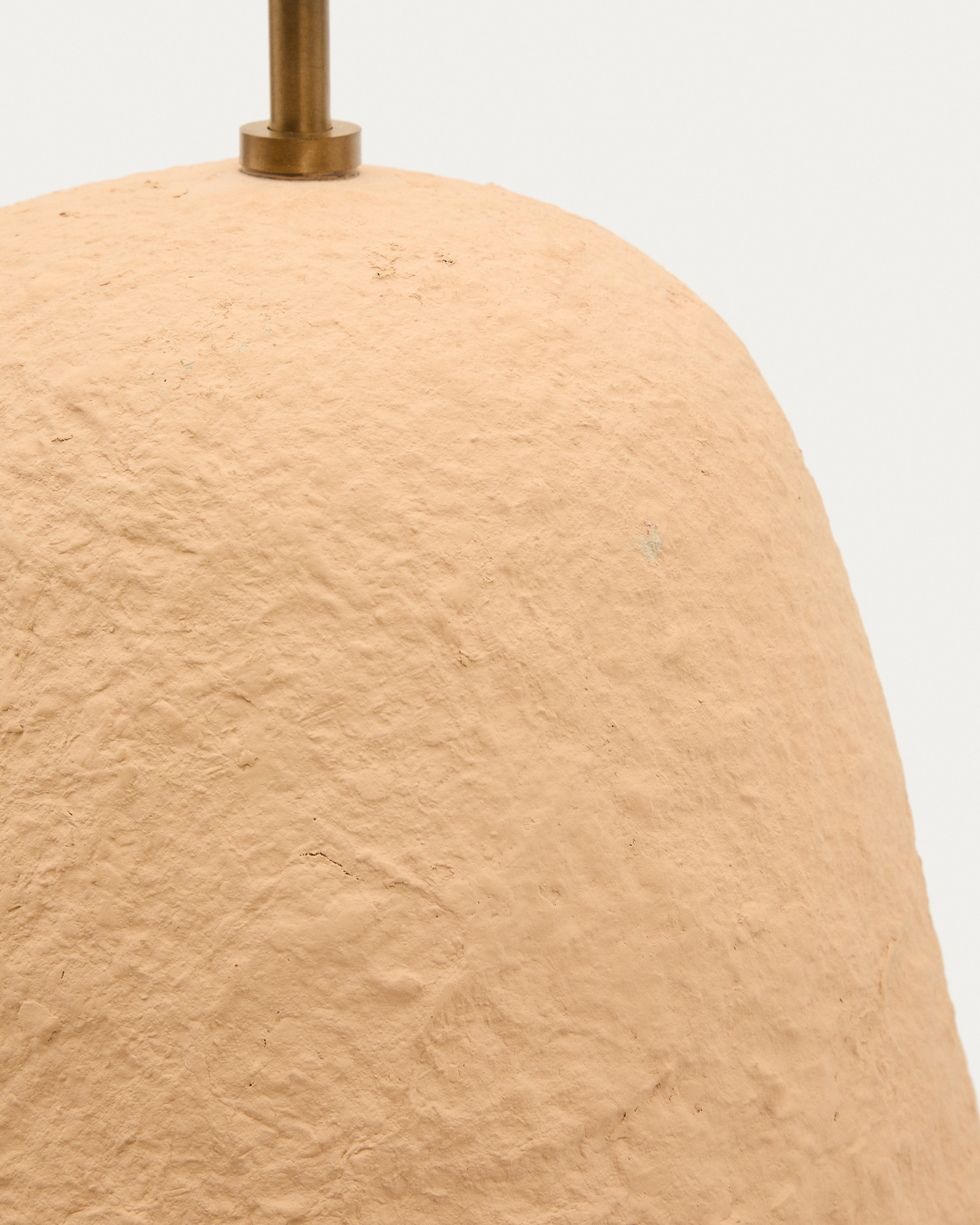 Lisora Подвесная люстра из бежевого папье-маше Ø25 см La Forma (ex Julia Grup)