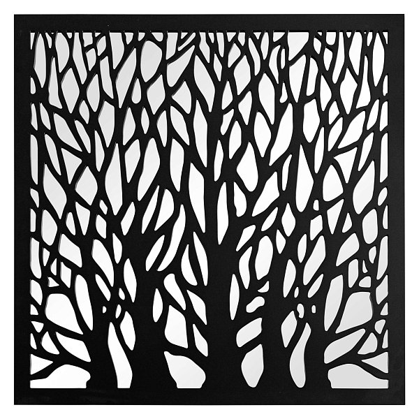 Зеркало BountyHome Trees Black mv434-black