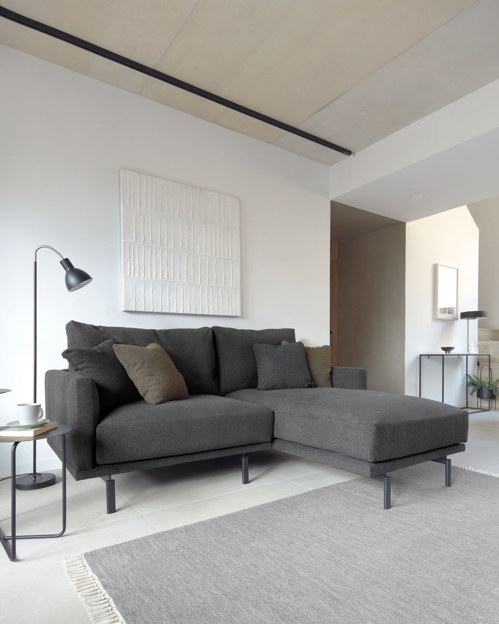 Набор из 2 горшков Mash с черной металлической ручкой Ø 25 см и Ø 16,5 см La Forma (ex Julia Grup)