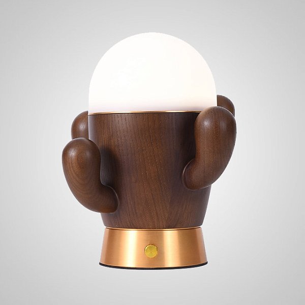 Настольная лампа TEXAS D35 Dark brown by ImperiumLoft