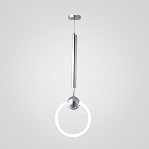 Подвесной Светильник Ring L D30 Серебро By Imperiumloft