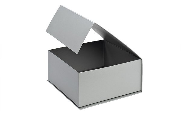 Коробка подарочная Amaze 26*25*11см серебристая Garda Decor 7586.10