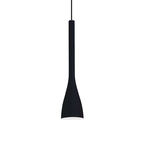 Потолочный светильник Ideal Lux FLUT SP1 SMALL NERO 035710