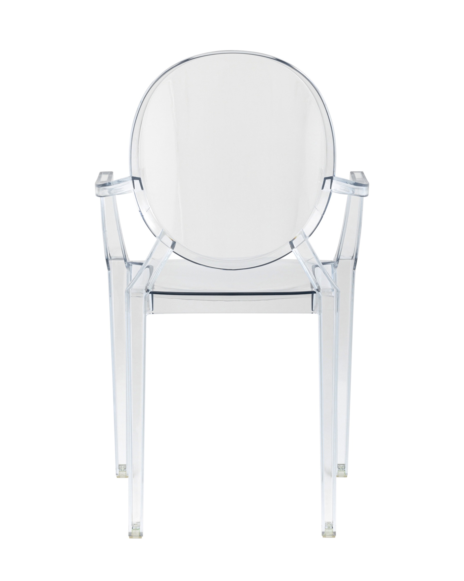 Стул Victoria Ghost с подлокотниками прозрачный Stool Group