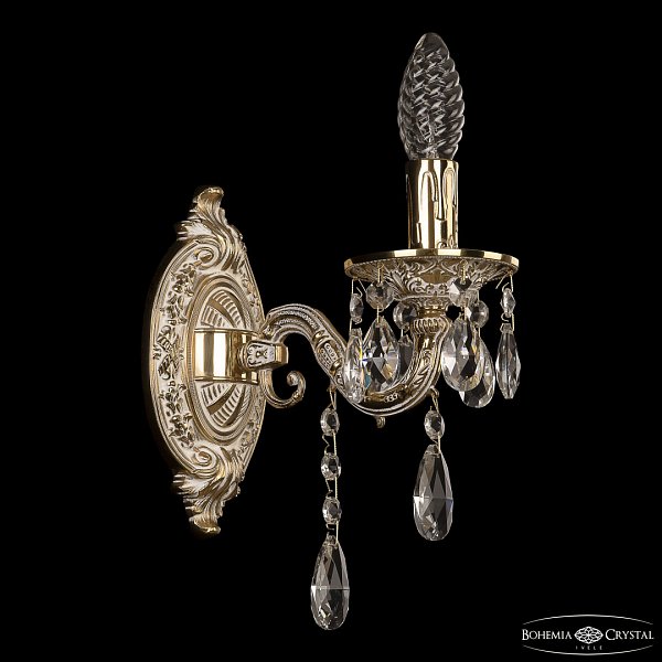 Бра бронзовые 7025B1/1/125 B GW Bohemia Ivele Crystal