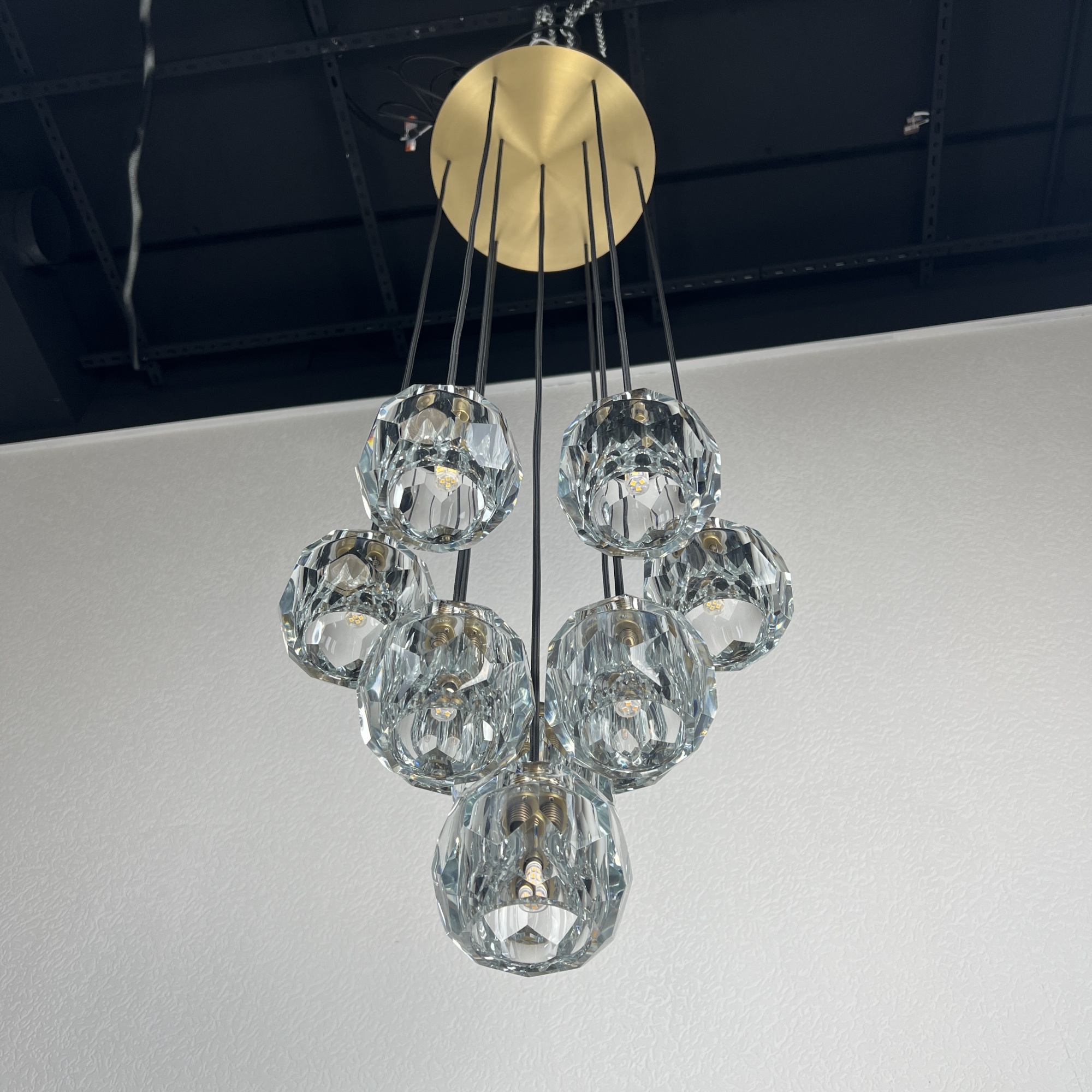 Люстра Boule De Cristal Round Cluster Chandelier 10 By Imperiumloft