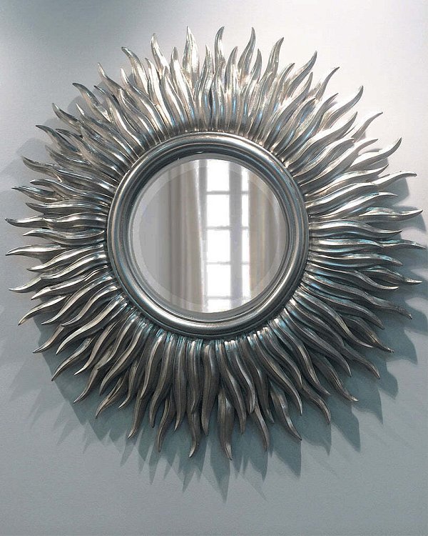 Зеркало в серебряной раме Фелиция Louvre Home LH020S