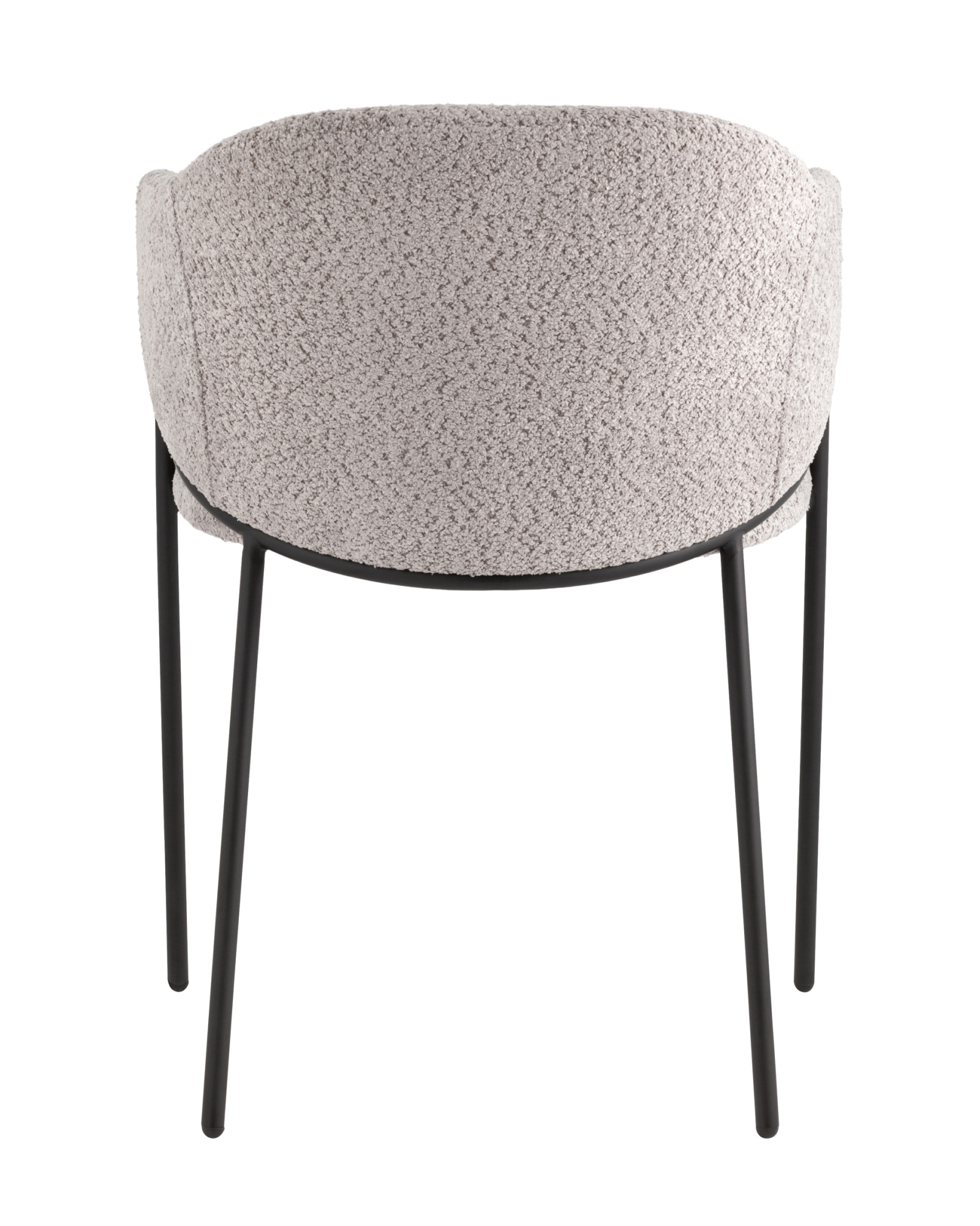 Стул Brace букле серый Stool Group