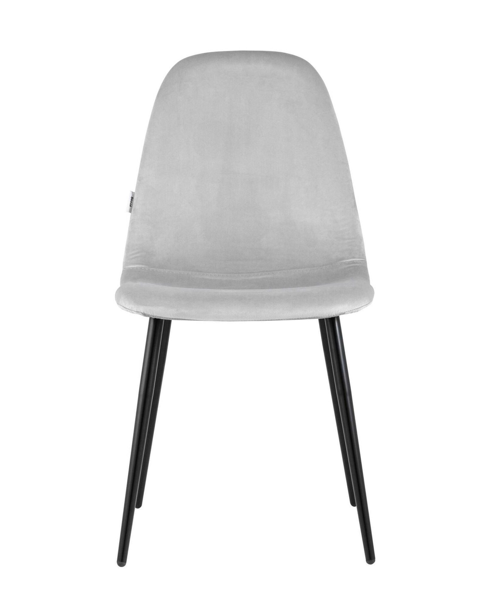 Стул Норман велюр светло-серый Stool Group