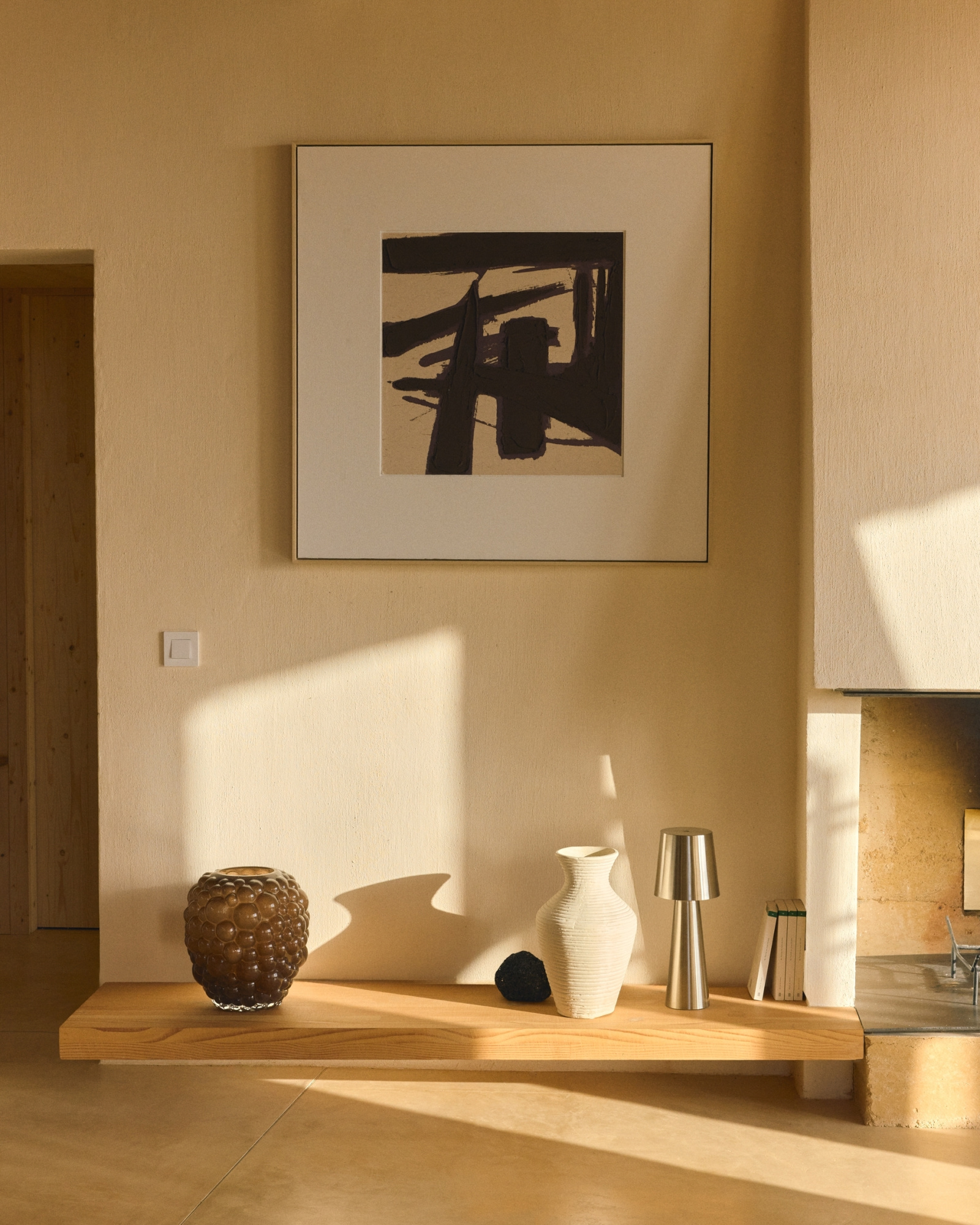 Ваза Mure из коричневого стекла, 30 см La Forma 482618