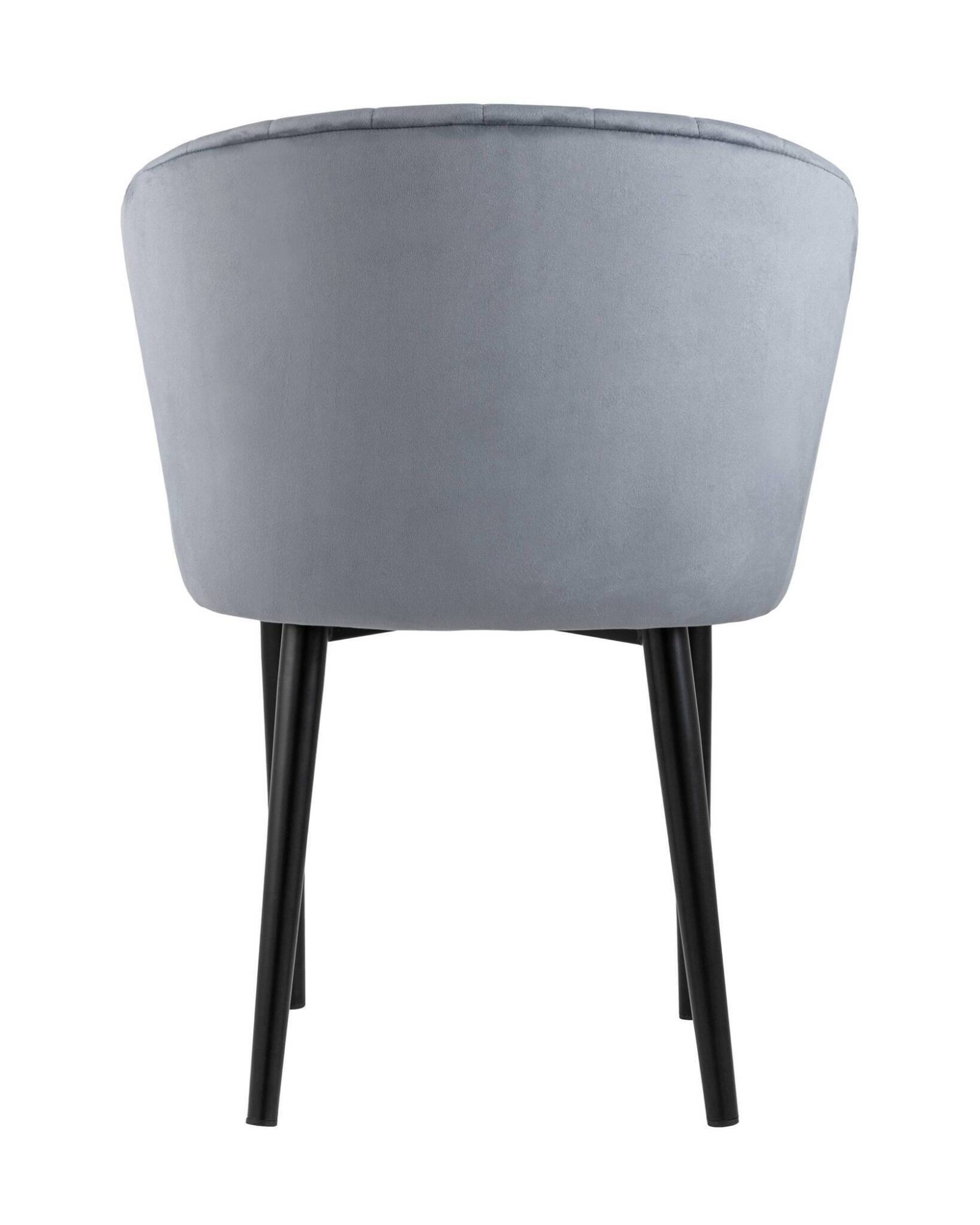 Стул с подлокотниками Нейтон велюр серый Stool Group