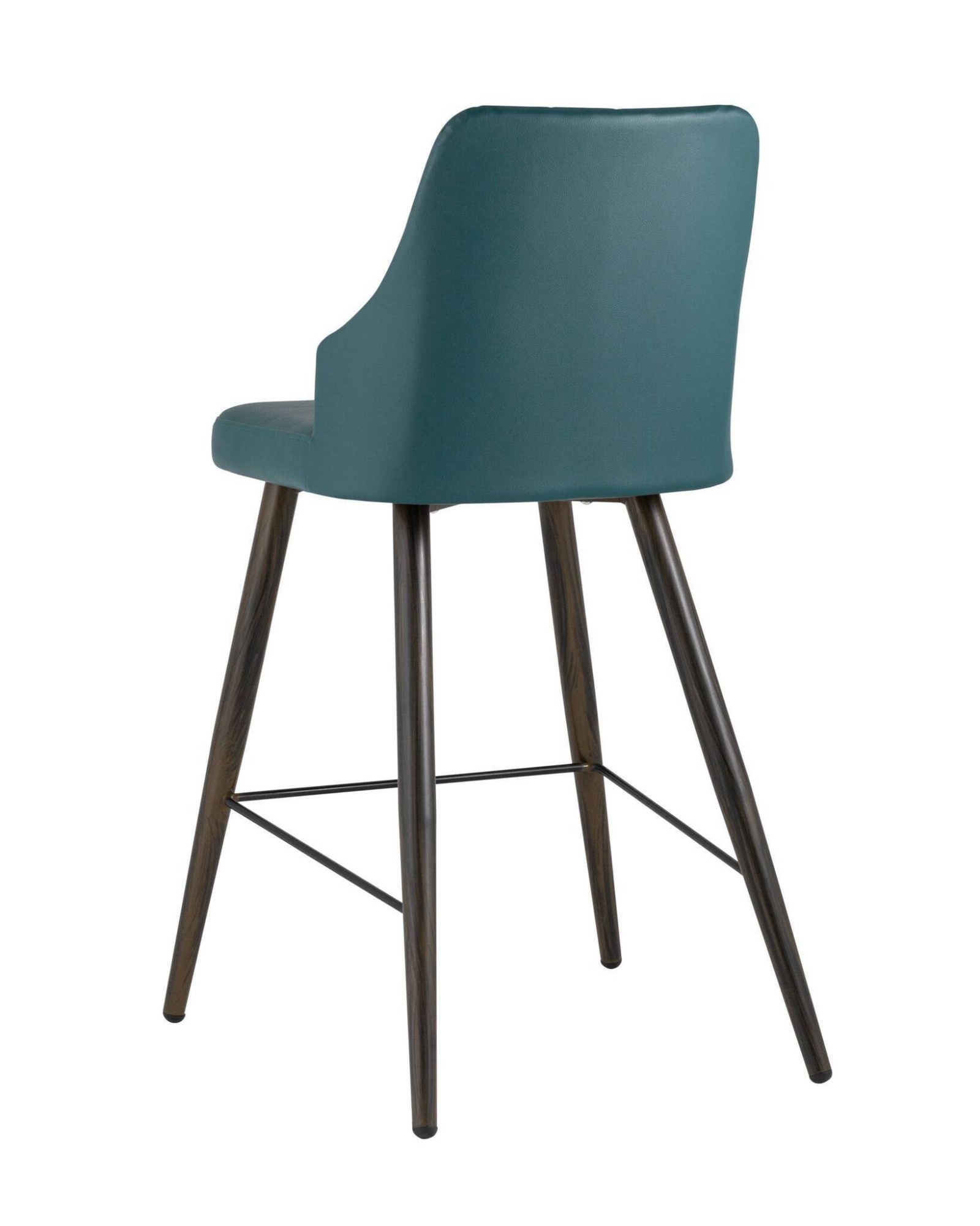 Стул полубарный Коналл экокожа темно-синий Stool Group