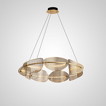 Подвесная люстра KEARNEY D80 Gold by ImperiumLoft