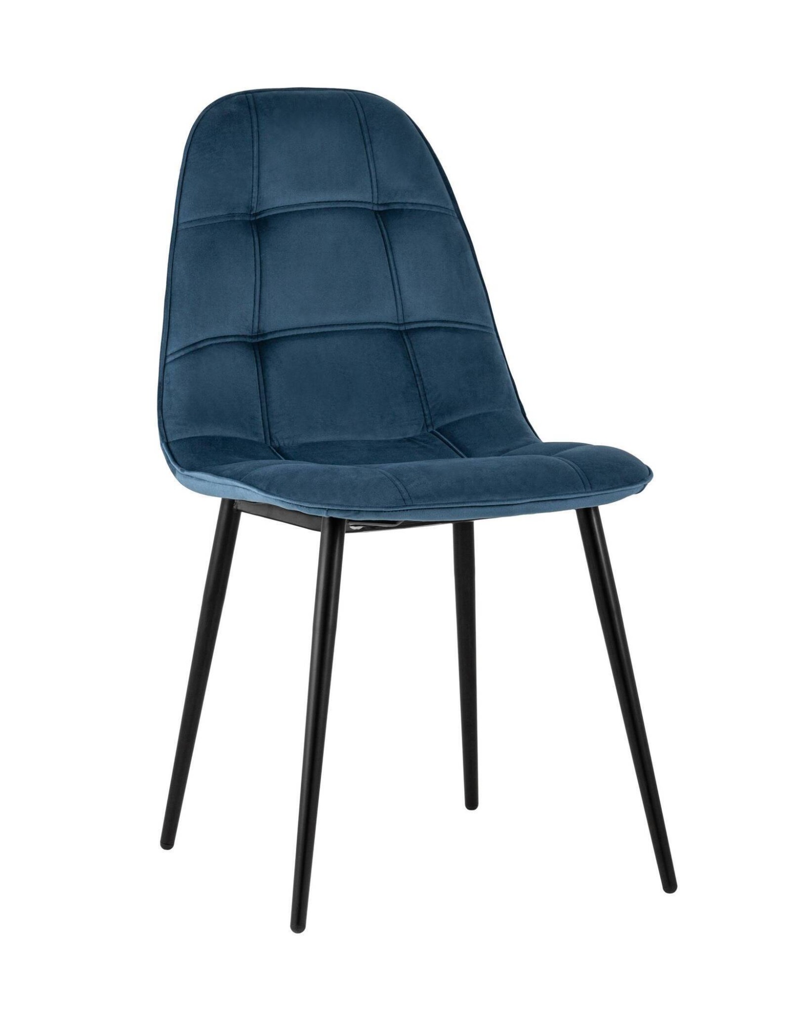 Стул Тейлор велюр пыльно-синий Stool Group