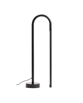 Настольная лампа Bow из черного алюминия La Forma (ex Julia Grup)