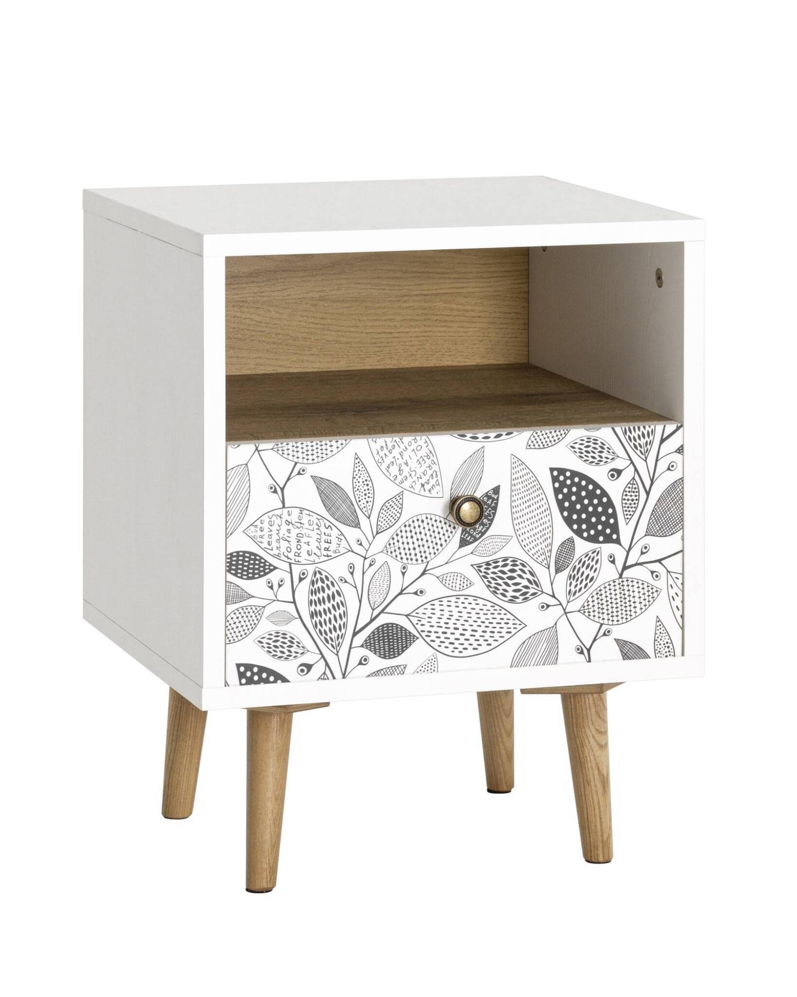 Тумбочка Berber с одним ящиком 9 принт Stool Group