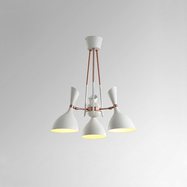 Подвесная люстра TRUMPET D52 White by ImperiumLoft