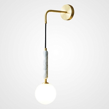 Настенный светильник PETIT B WALL White by ImperiumLoft