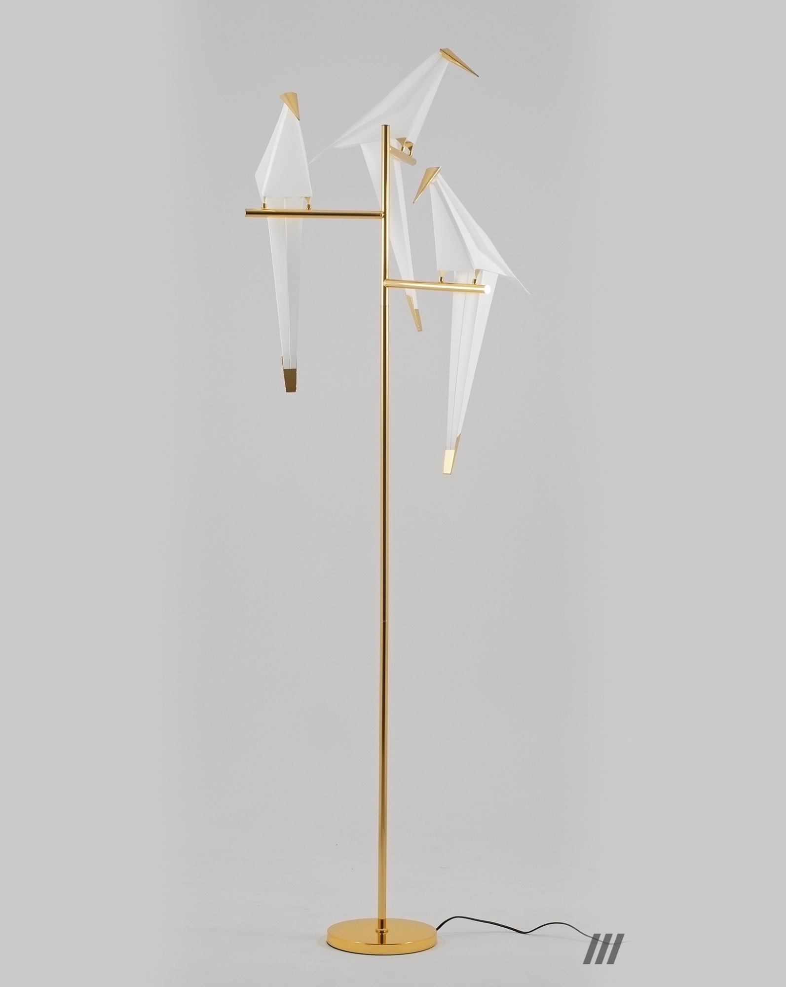 Светодиодный торшер Moderli V3075-3FL origami Birds 3*LED*6W