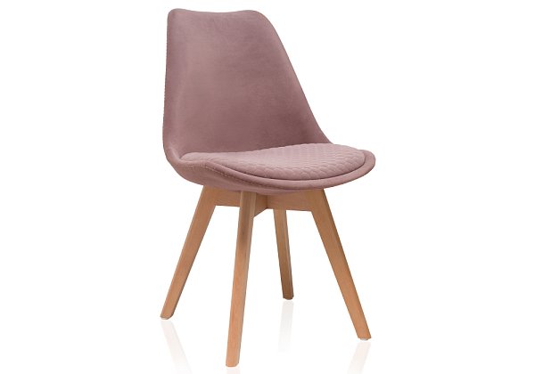 Стул деревянный Woodville Bonuss light purple / wood 15322