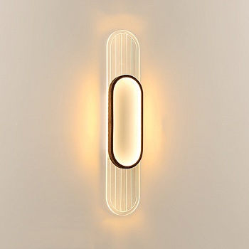 Настенный светильник CORD H60 Dark brown by ImperiumLoft