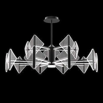 Потолочная люстра KEEN L15 Black by ImperiumLoft